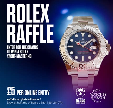 how to win a free rolex watch|Rolex raffle.